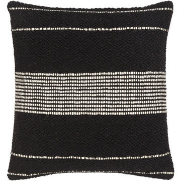 Ontario Modern Black Pillow | Burke Decor