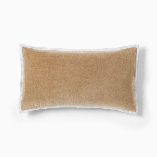 Classic Cotton Velvet Pillow Cover | West Elm (US)