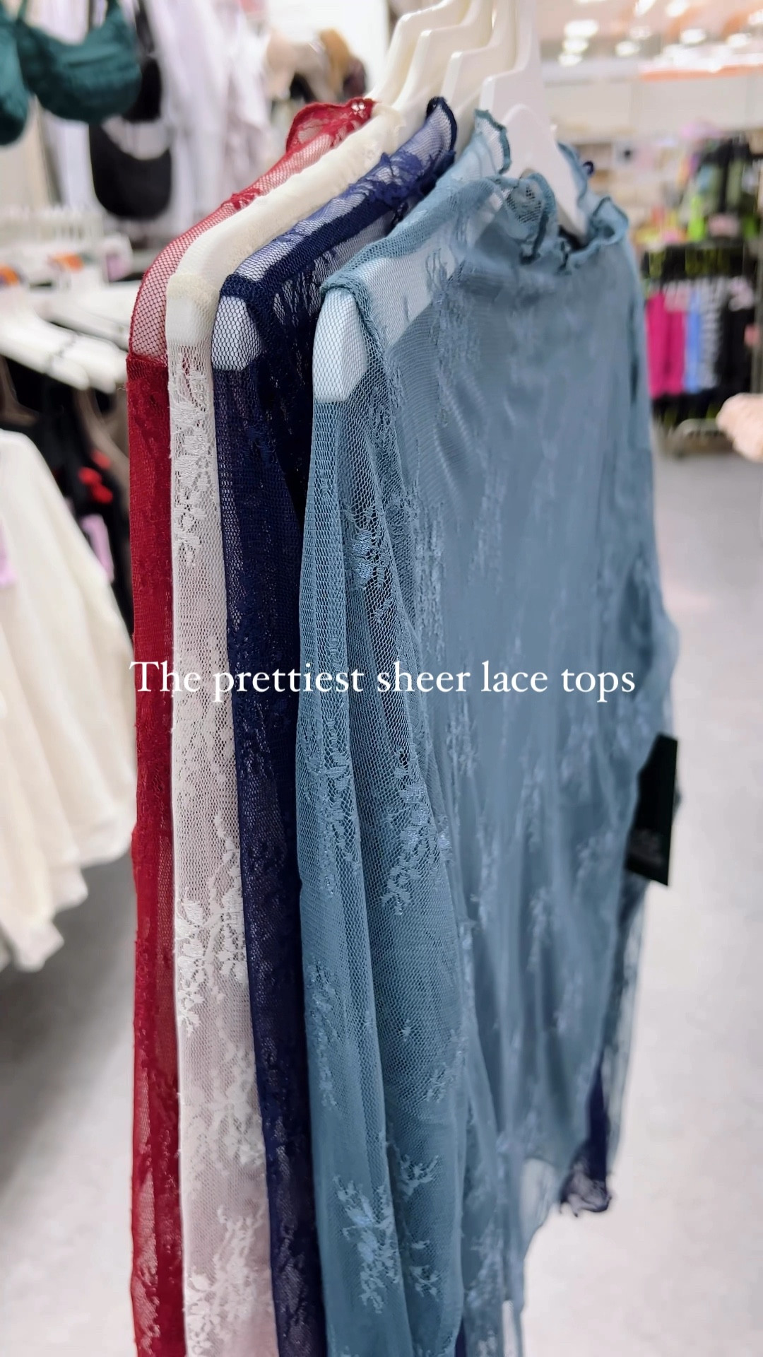 New sheer lace tops by Wild Fable! 

#LTKFindsUnder100 #LTKStyleTip #LTKFindsUnder50