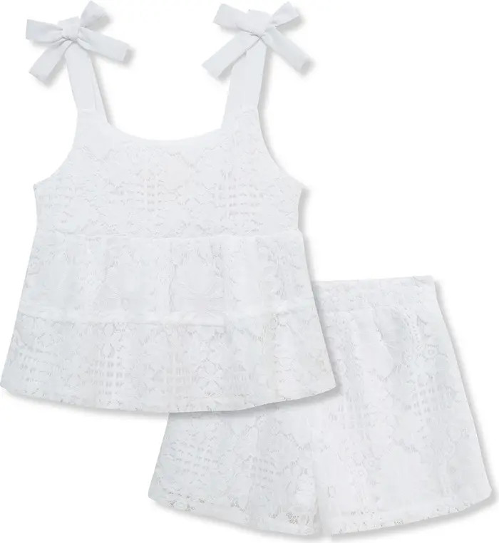 Peek Aren't You Curious Kids' Lace Tank & Shorts Set | Nordstromrack | Nordstrom Rack