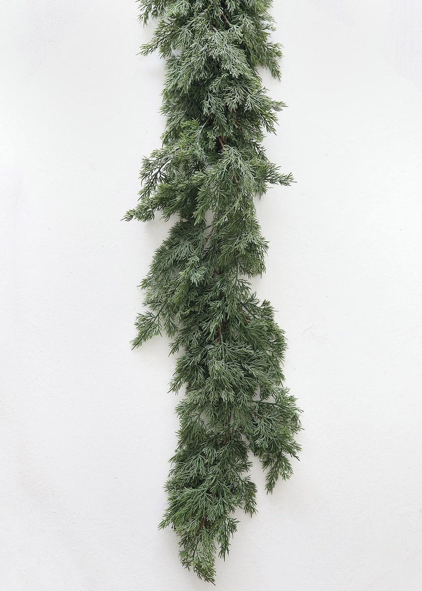 Fake Cedar Greenery Garland - 66” | Afloral