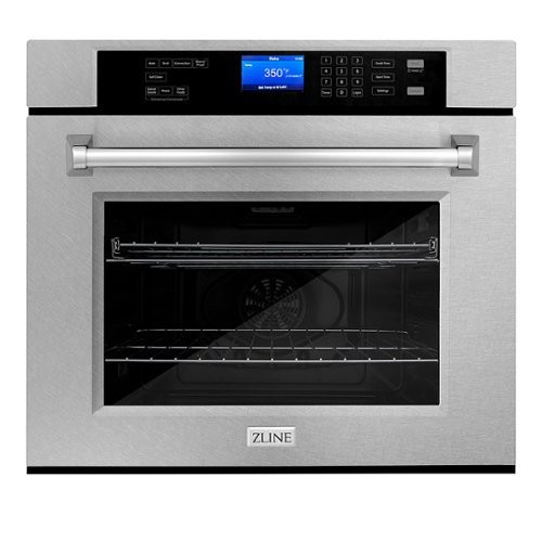 ZLINE - 30"" Single Wall Oven with Self Clean - Stainless steel | Best Buy U.S.