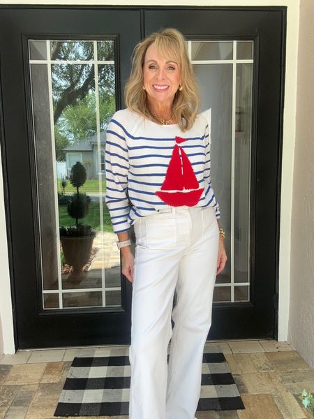 There’s still time to snag this spring and summer sweater on sale. Wearing an XS

#LTKSaleAlert #LTKFindsUnder50 #LTKStyleTip