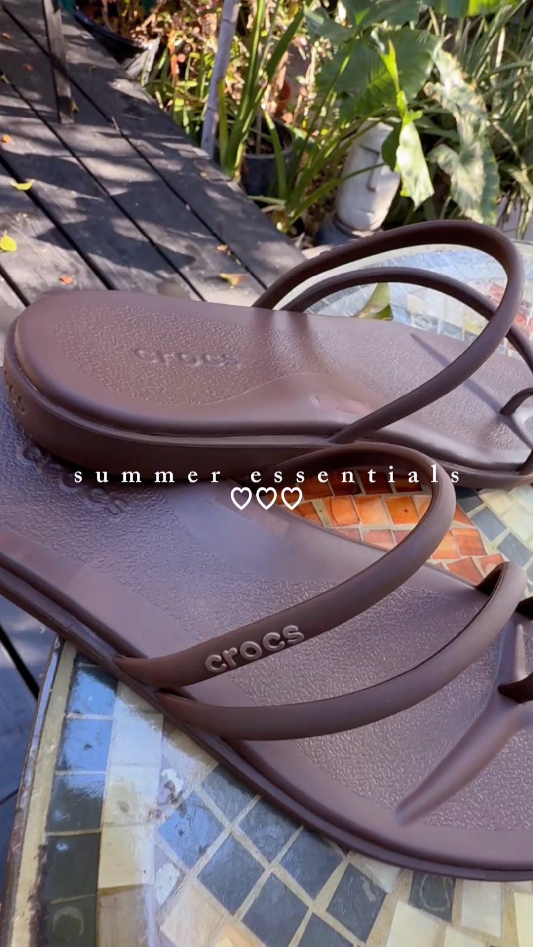 Coffee-colored comfort ☕🤎 The Miami Toe Loop Sandals just dropped in Coffee and they go with literally everything.

Easy. Elevated. All-day comfy.

#CrocsStyle #CrocsSandals #CrocsMiami #Neutrals #EverydaySandals #ComfortableSandals#LTKNYFW 