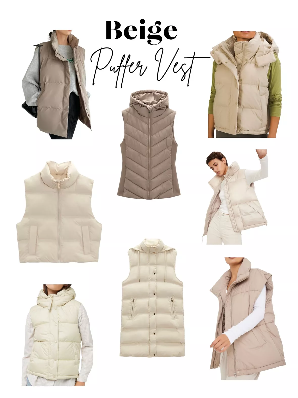 Puffer Vest curated on LTK