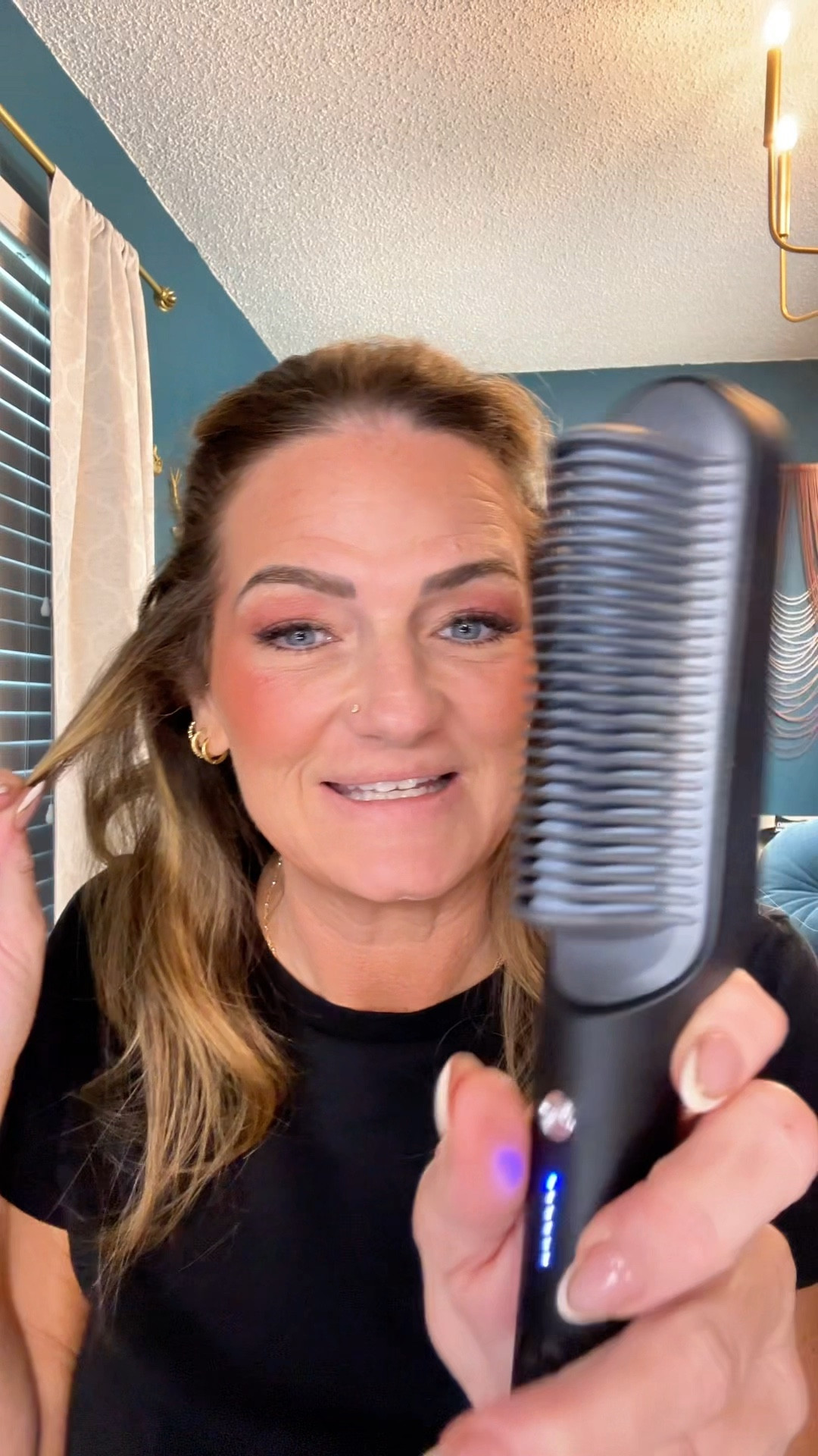 Tymo ring hair straightening comb! 

#LTKBeauty #LTKGiftGuide #LTKCyberWeek