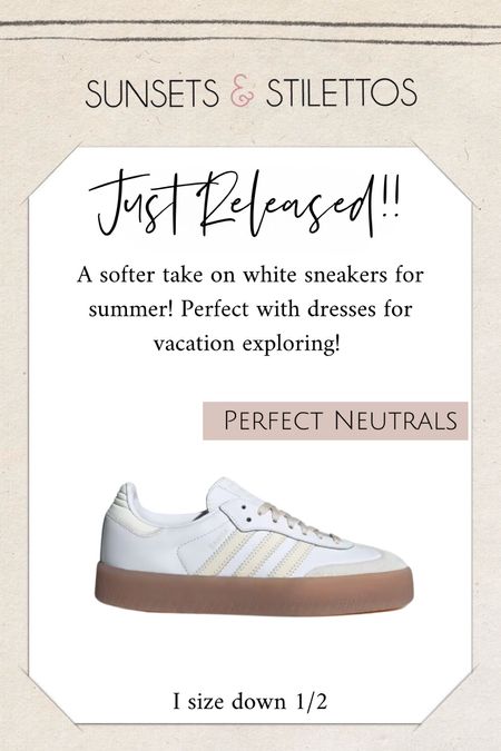 Adidas sambae sneakers, just released! Great for your summer outfit and looks amazing with shorts and dresses too!

#LTKStyleTip #LTKShoeCrush #LTKFitness