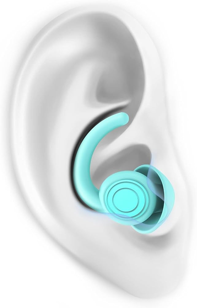 SUPCEAT Ear Plugs for Sleeping - Noise Reduction Soft Silicone Earplugs, 2 Pairs Reusable Hearing... | Amazon (US)