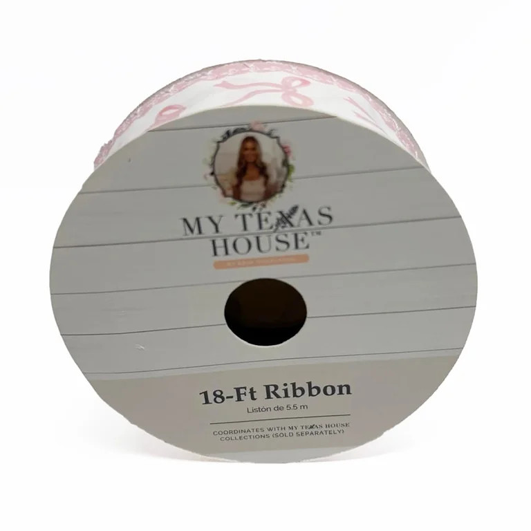 Pink Bow Easter Ribbon, 18', by My Texas House | Walmart (US)