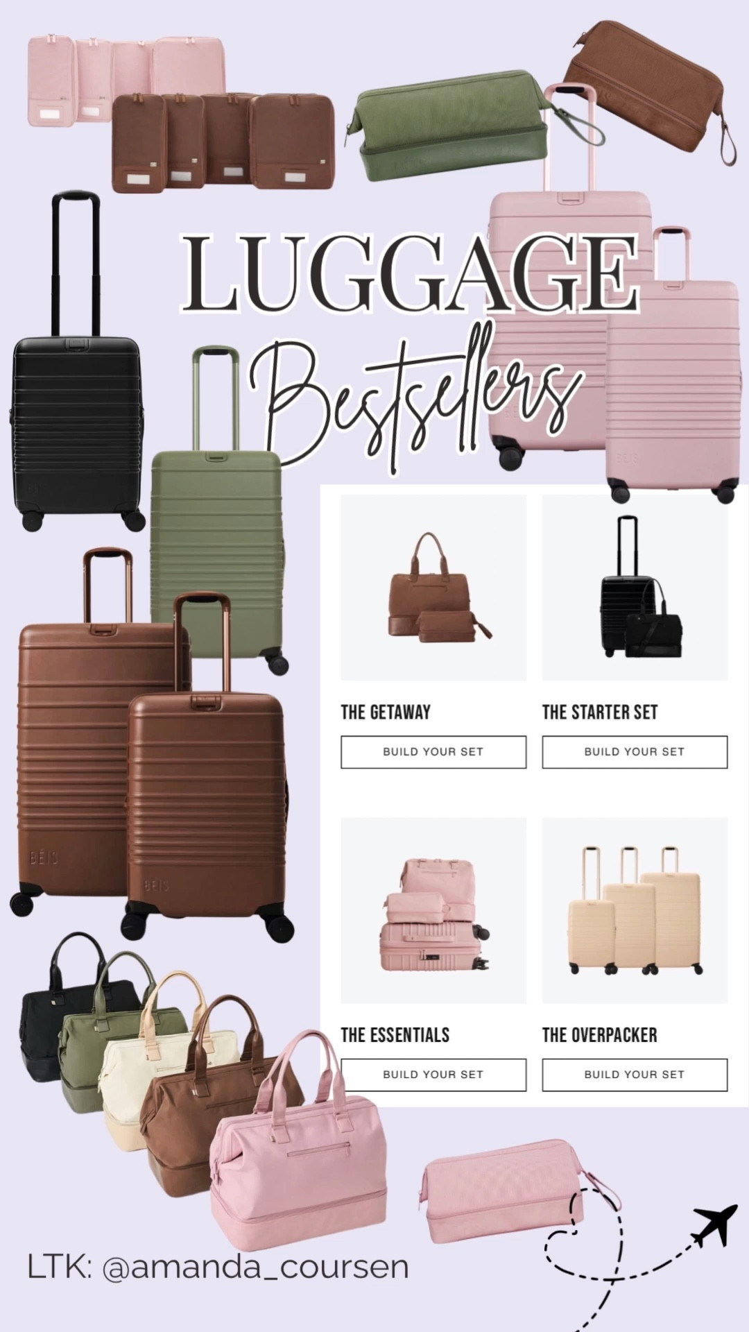 ✨ Best-selling Travel Luggage
If you’ve been eyeing anything from Beis Travel, consider this your sign to grab them now  Their luggage, totes, and weekender bags are truly unmatched for organization, durability, and chic travel style.

I linked their popular luggage, Beis Weekender Bag, Beis Carry-On Roller, and top-rated travel accessories.

✈️ Best-selling travel bags
🧳 Lightweight luggage for women
🤎 Holiday gift ideas for travelers

Shop my Beis picks below👇

#beis #beistravel #beisweekender #beiscarryon #travelbagsforwomen #besttravelluggage #organizedtravel #ltkholiday #ltktravel #ltkdeals #holidaytravelessentials #travelmusthaves #travelgiftguide #luggageset #womensluggage #travelstyle #salealert #travelfavorites #carryonbag #travelorganization #rollingluggage #rollingsuitcase #carryonbag #checkedbag #suitcases #weekendbag #packingessentials