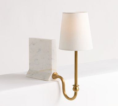 Chris Loves Julia Bookshelf Light (11") | Pottery Barn (US)