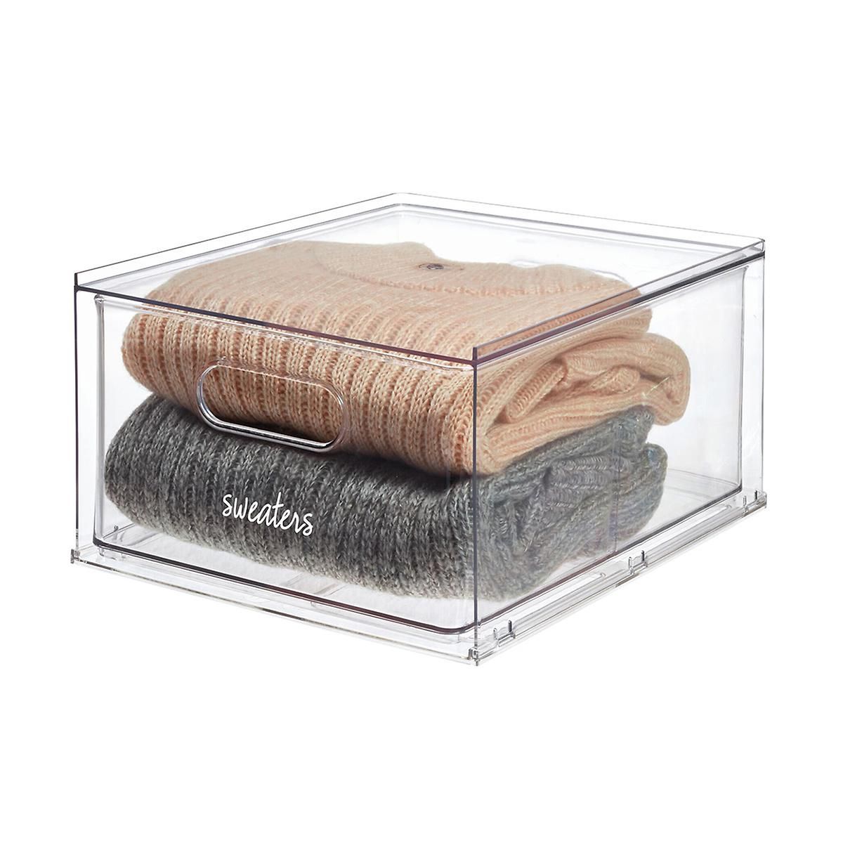 THE HOME EDIT Stackable Drawer Clear | The Container Store