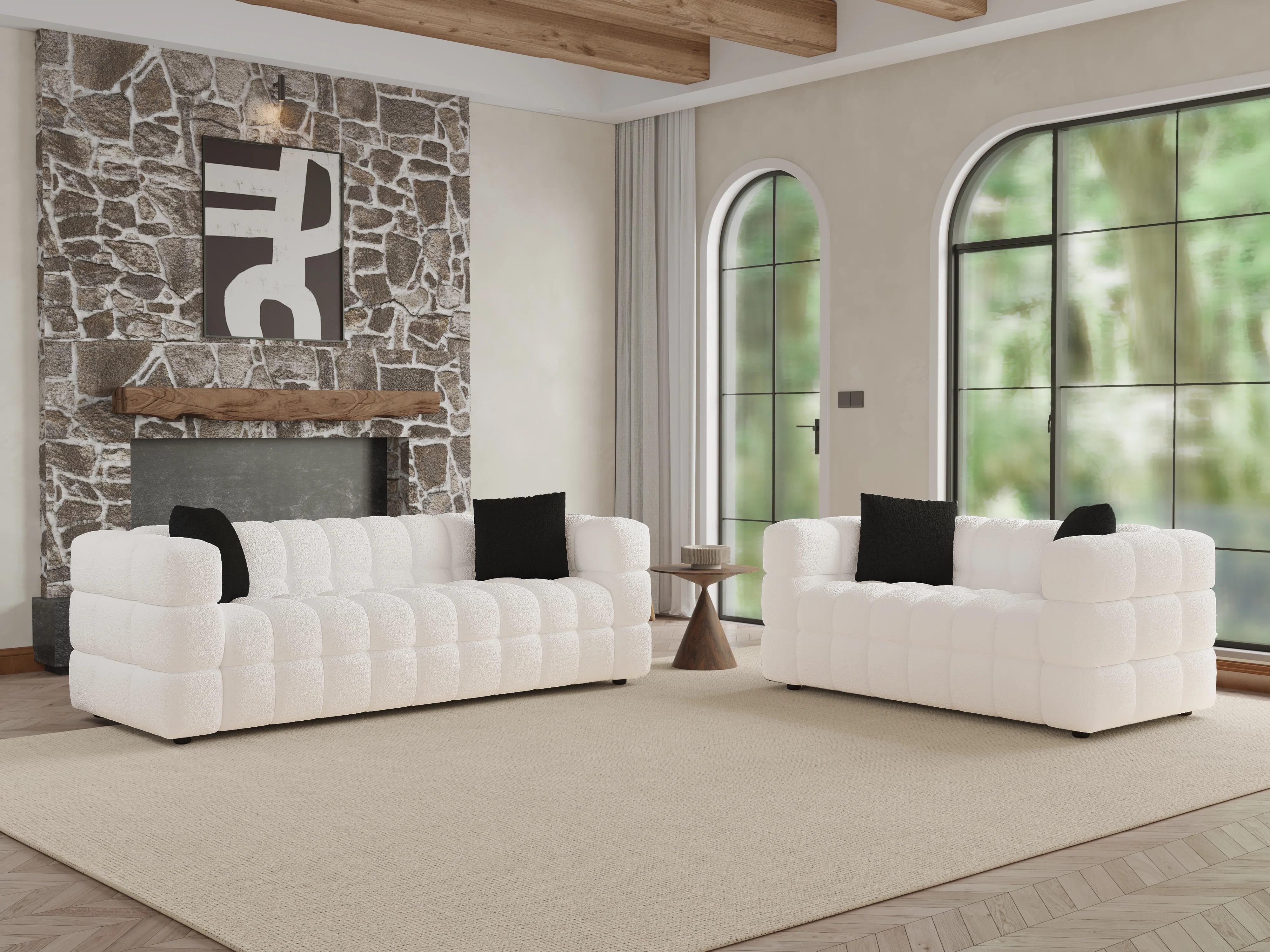 Monica 2 - Piece Living Room Set | Wayfair North America