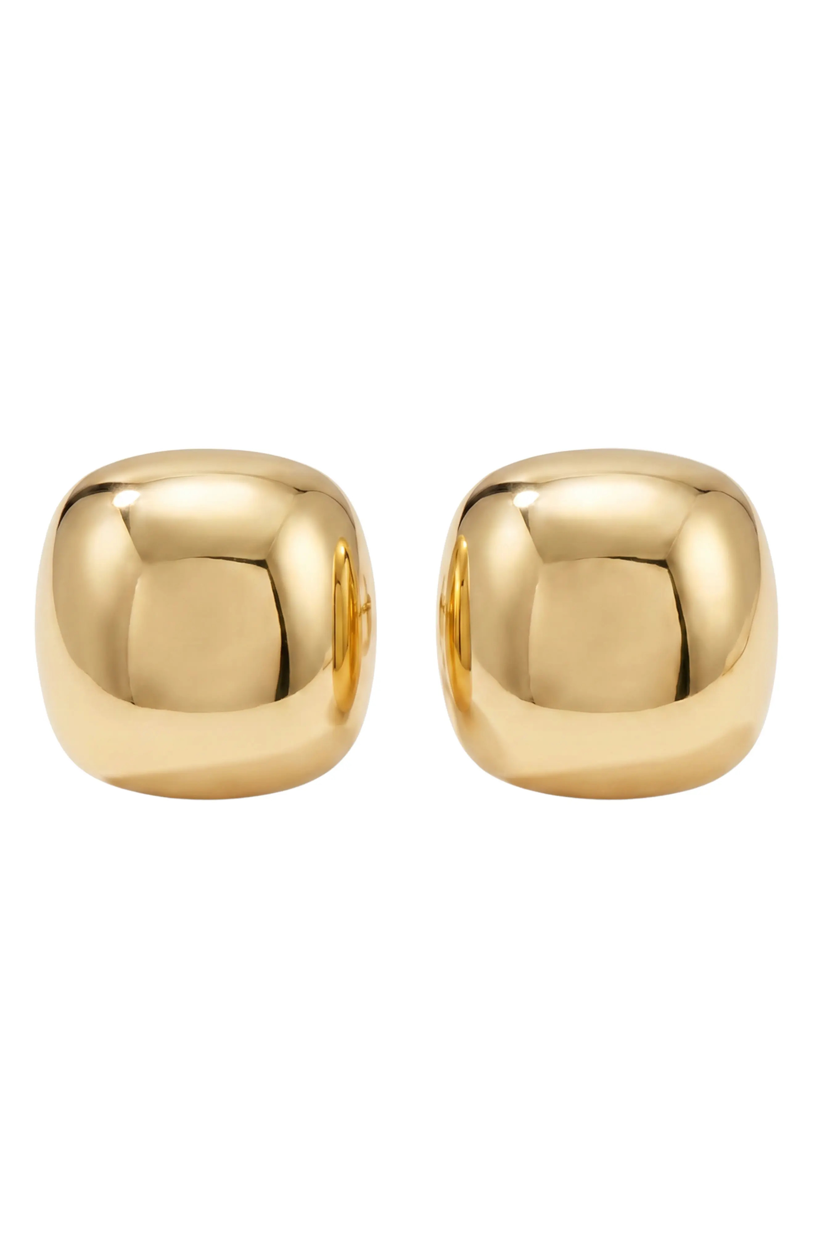 Puffed Square Button Stud Earrings (Women) | Nordstrom | Nordstrom