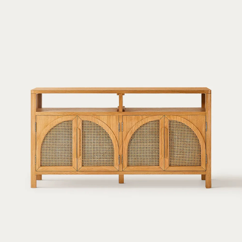 Alvborg 63" Rattan Sideboard | Hernest