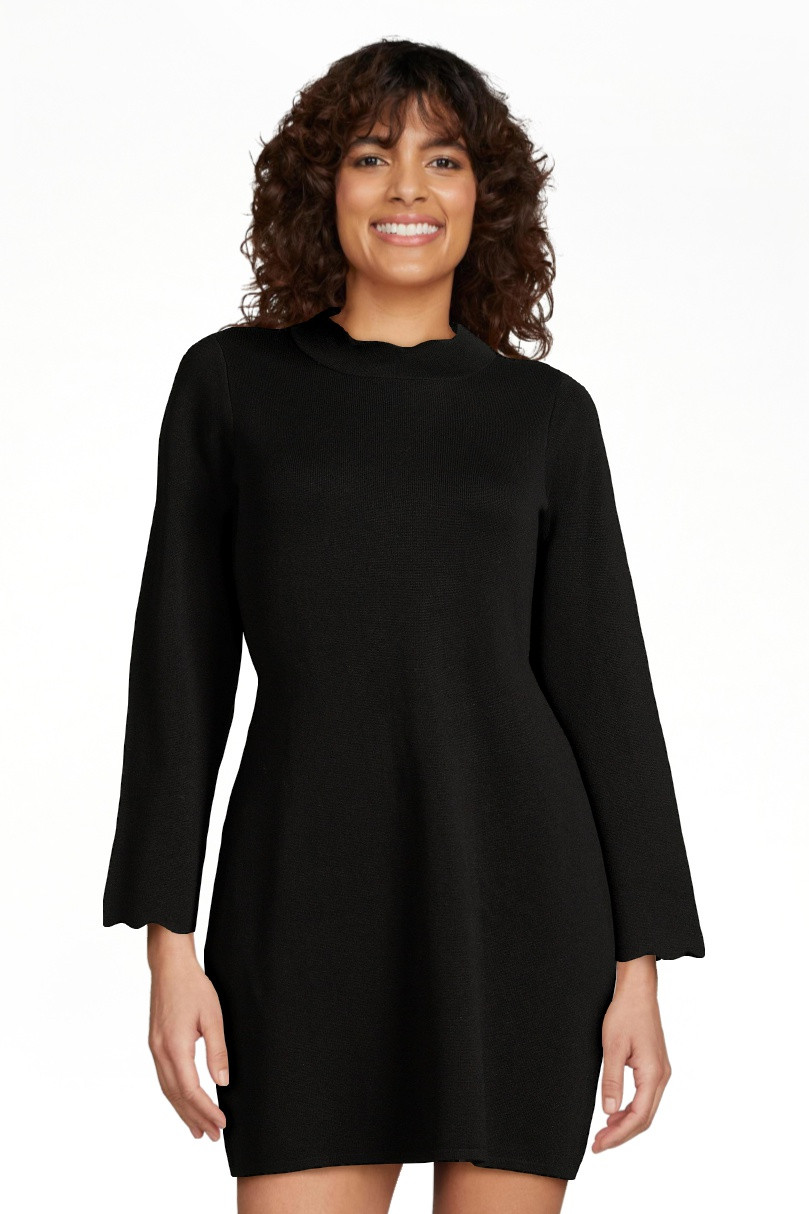 Free Assembly Women's Tie Back Dress with Long Sleeves, Sizes XS-XXXL | Walmart (US)