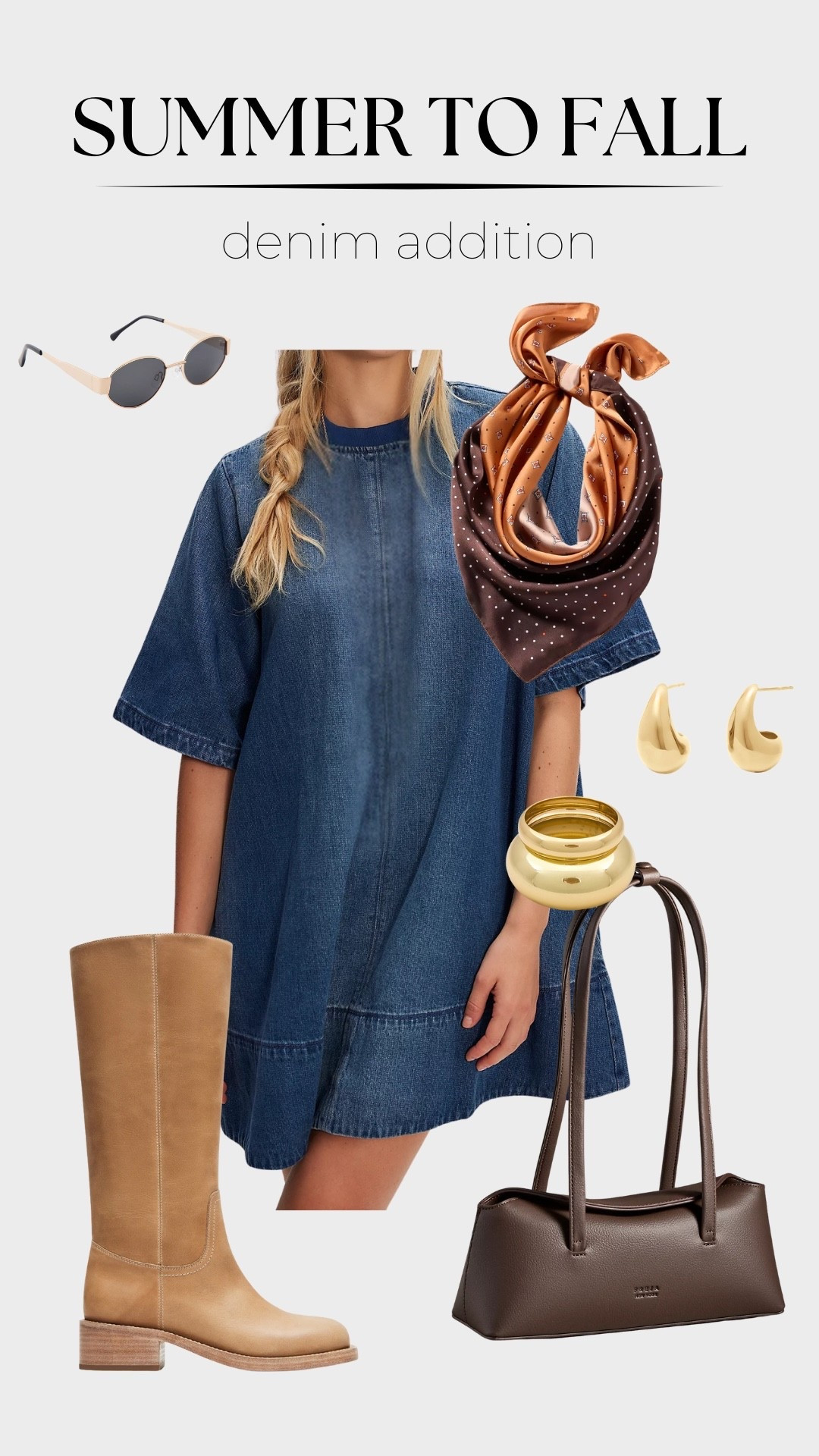 Summer to fall, DENIM addition! 

#LTKautumn #LTKSeasonal