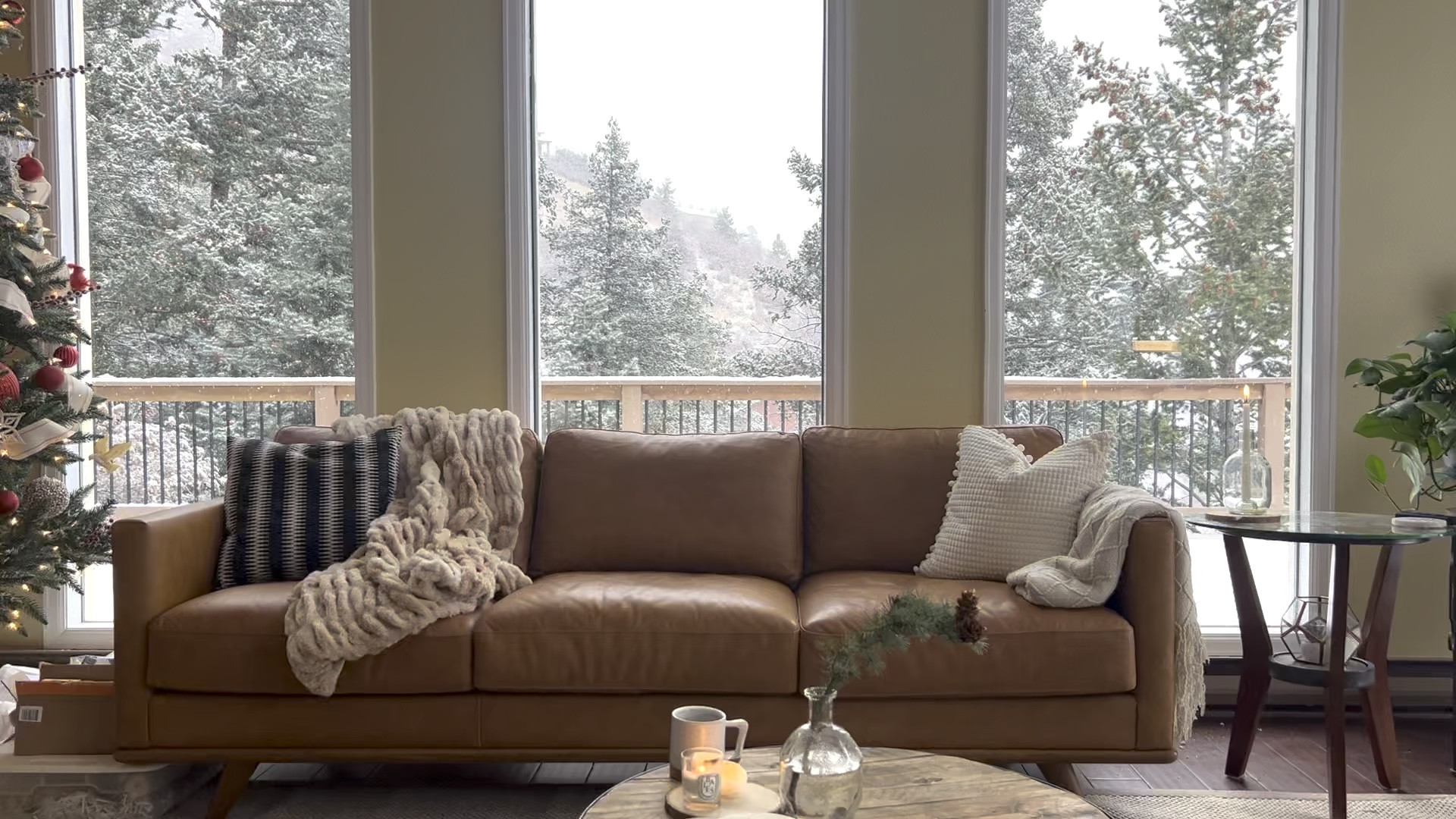 Our beautiful leather sofa is on major sale! Cognac tan leather, excellent quality and comfort. 100% recommend. #leathersofa # nolitasofa #pollyandbark

#LTKSpringSale #LTKhome