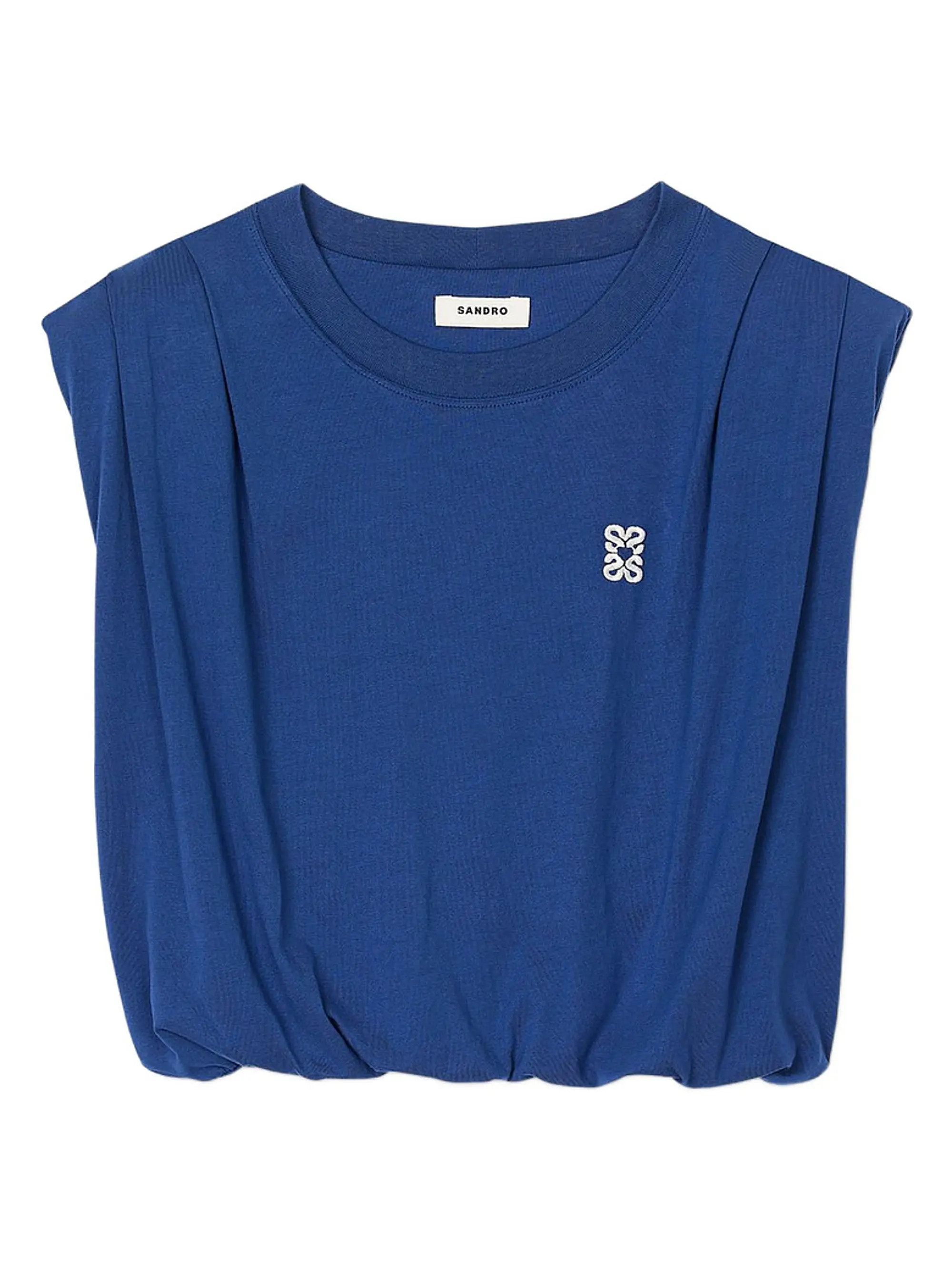 Short Draped T-Shirt | Saks Fifth Avenue