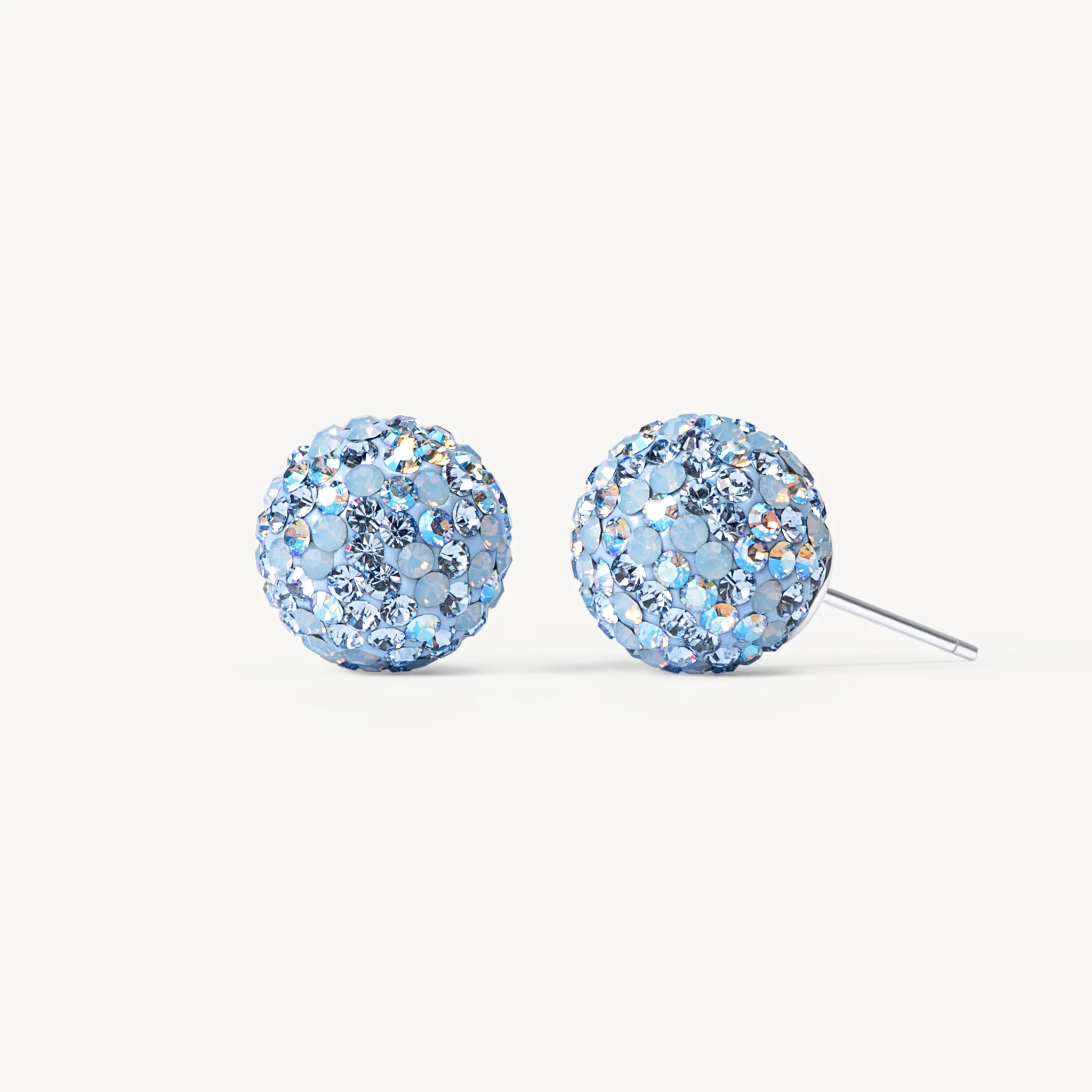 Denim Sparkle Ball™ Stud Earrings | Hillberg & Berk | Hillberg & Berk