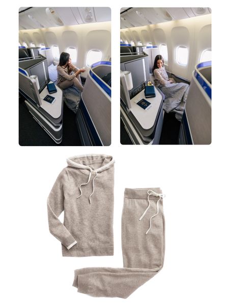 Cozy lounge set from my photoshoot on United Polaris!

#LTKstyletip #LTKFind #LTKtravel