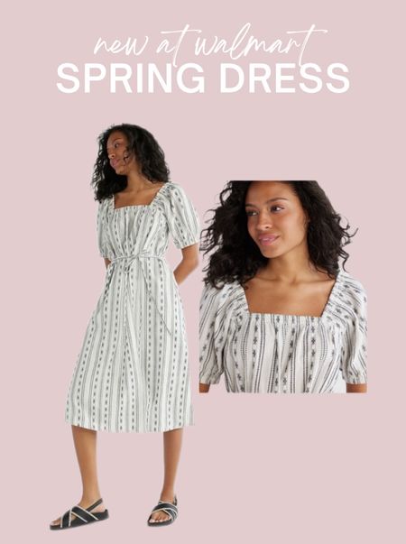 New spring dress at Walmart! 

#LTKfindsunder50 #LTKstyletip #LTKmidsize