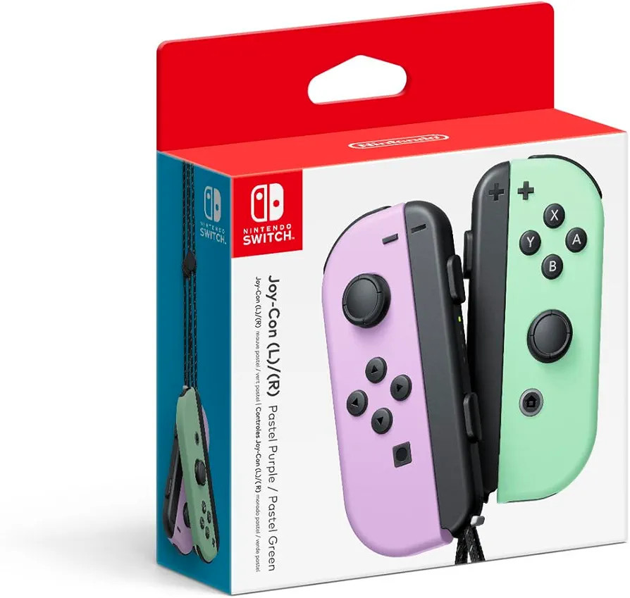 Joy-Con (L)/(R) - Pastel Purple/Pastel Green | Amazon (US)
