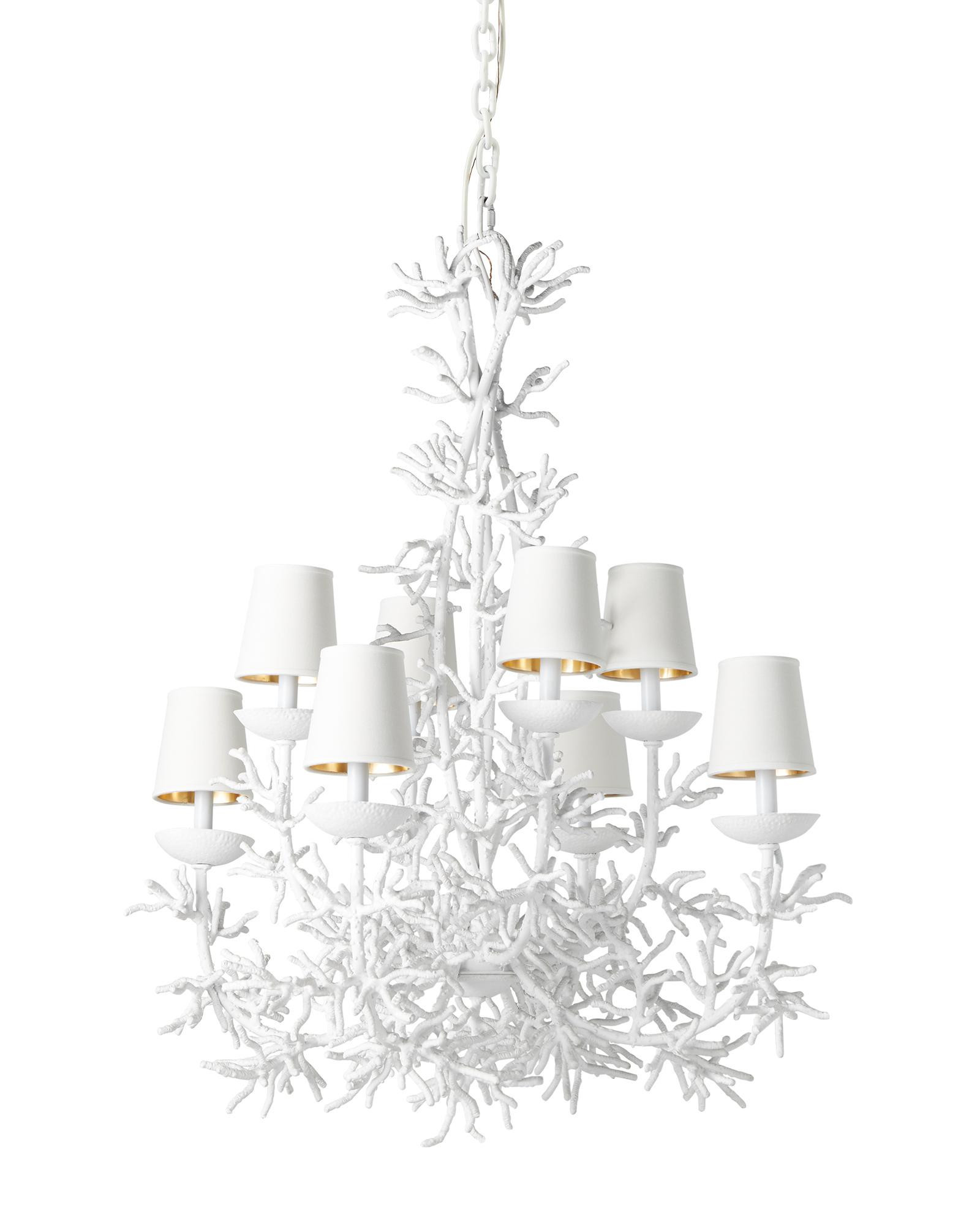 Coral Chandelier | Serena and Lily