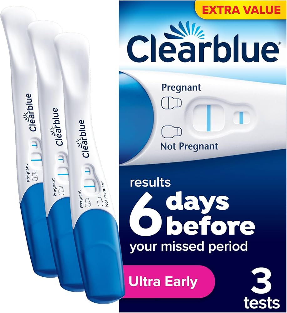Clearblue Pregnancy Tests, Early Detection Pregnancy Test, Results 6 Days Early, 99% Accurate Res... | Amazon (UK)