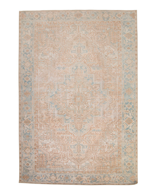 Made In Turkey 6x9 Vintage Look Area Rug | TJ Maxx