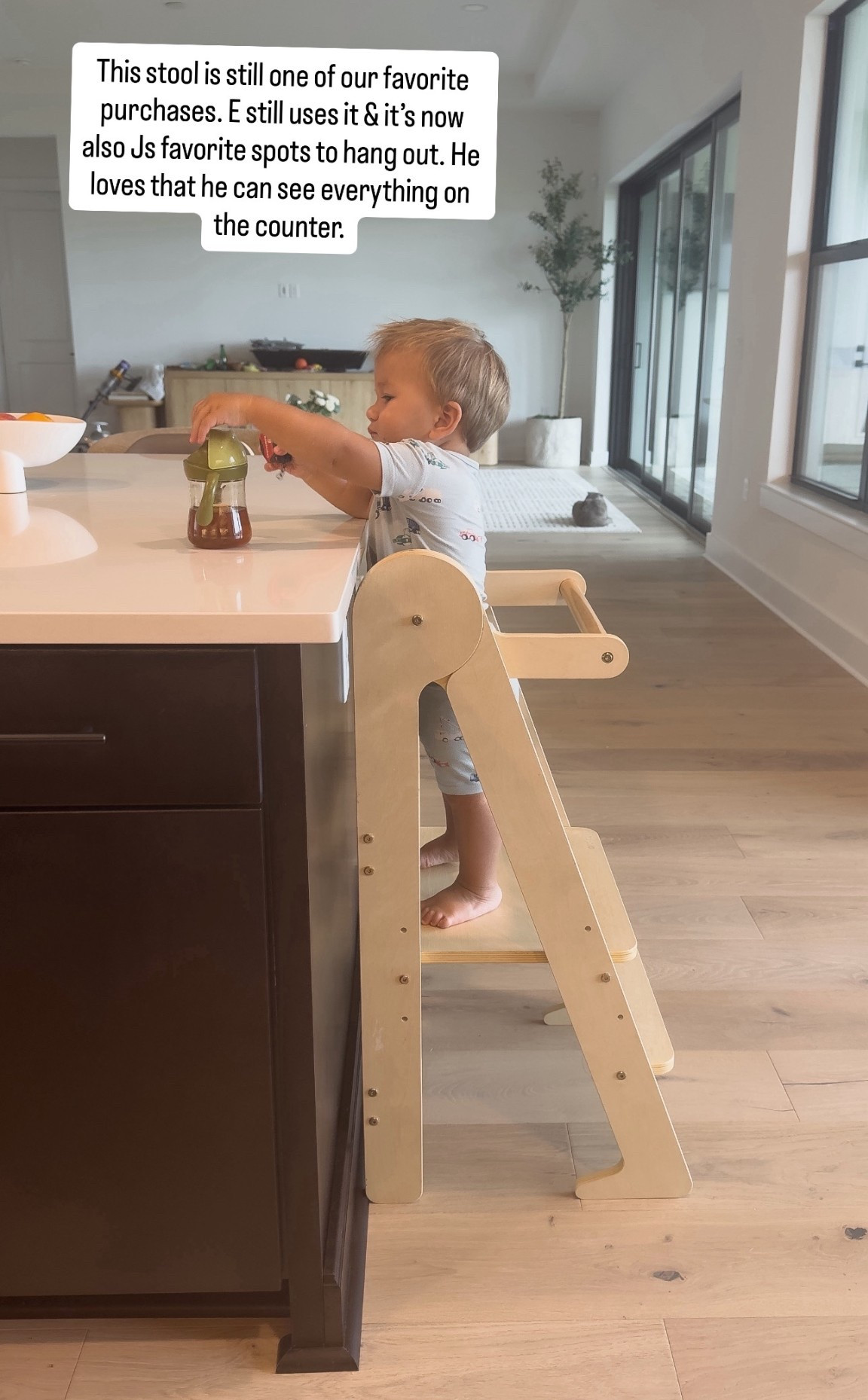 We love this kitchen tower / step stool / bench / helper tower / from piccalio. 
Great for toddlers

#LTKBump #LTKKids #LTKBaby