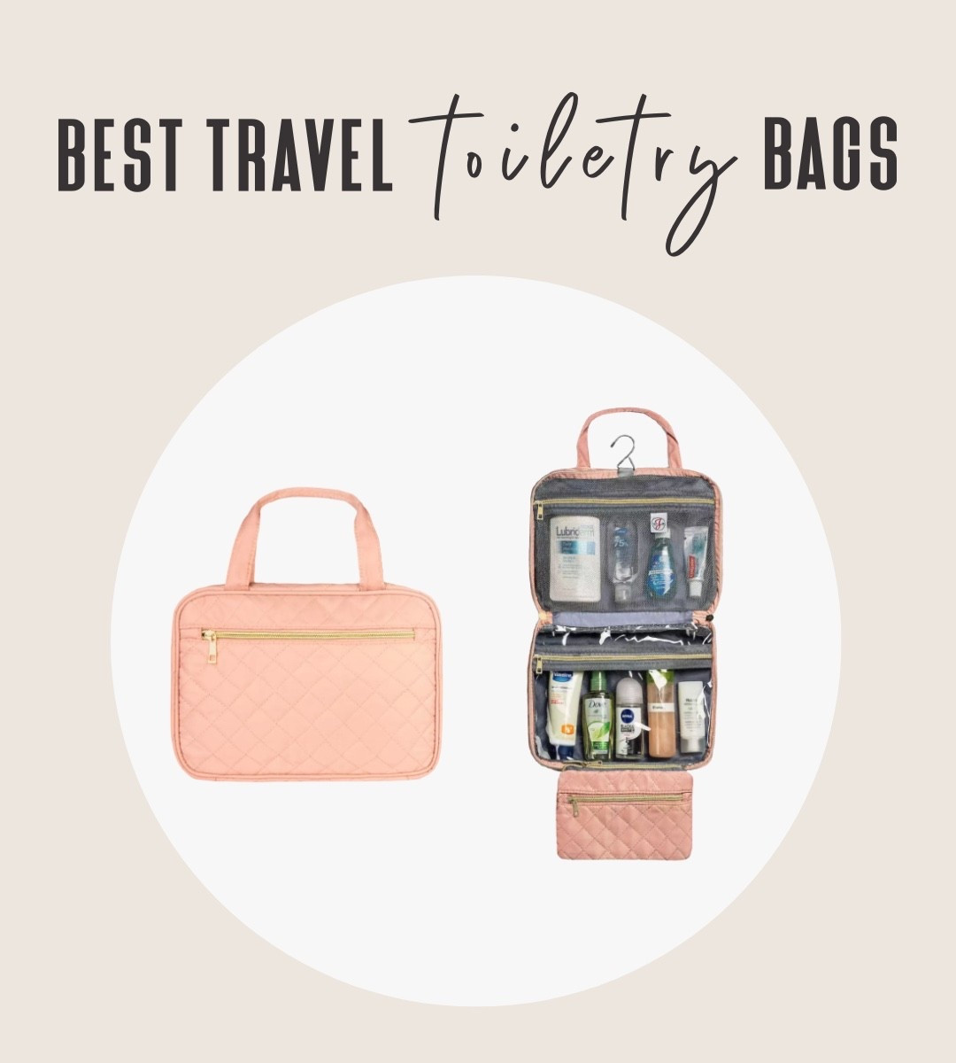 The cutest travel toiletry bags for organized packing. 🩷 Perfect for weekend getaways, carry-ons and long-haul trips. These hanging toiletry bags and cosmetic bags will keep your makeup, skincare and travel essentials neatly organized wherever you go. ✈️

Toiletry Bag for Travel | Hanging Toiletry Bag | Travel Toiletry Bags | Packing Toiletries | Toiletry Organization | Packable Toiletry Bag | Cosmetic Bag 

#LTKTravel