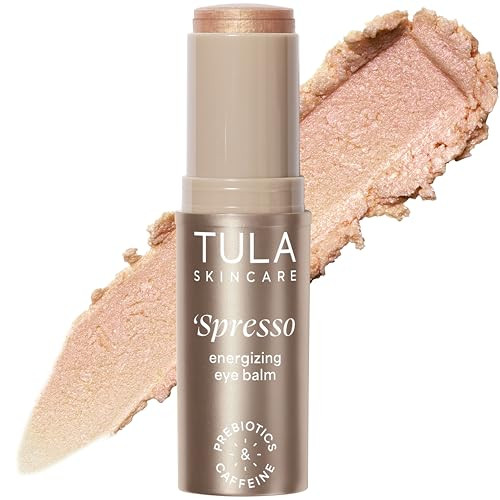 TULA Skin Care ‘Spresso Energizing Eye Balm, Americano - Energizing & Hydrating Caffeine Under Eye Treatment for Dark Circles, Portable and Perfect to Use On-the-go, 0.35 oz. | Amazon (US)