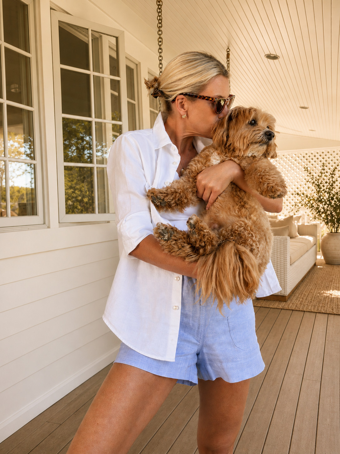 These linen-blend shorts are the perfect summer staple. The relaxed fit, soft powder blue color, and lightweight fabric make them easy to pair with everything from crisp button-downs to simple tanks.

💡 LTK MADE EASY

❤️ Heart = Support my posts
🔖 Save = Get sale & restock alerts
📋 Lists = Keep favorites organized
📲 Share = Send to yourself for later
💬 Comment = Ask me anything 

 #LTKootd #LTKSeasonal #LTKOver40