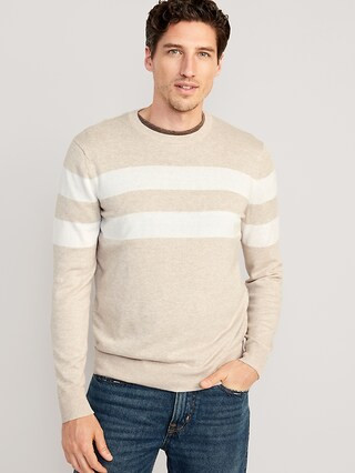 Striped Crew-Neck Sweater for Men | Old Navy (US)