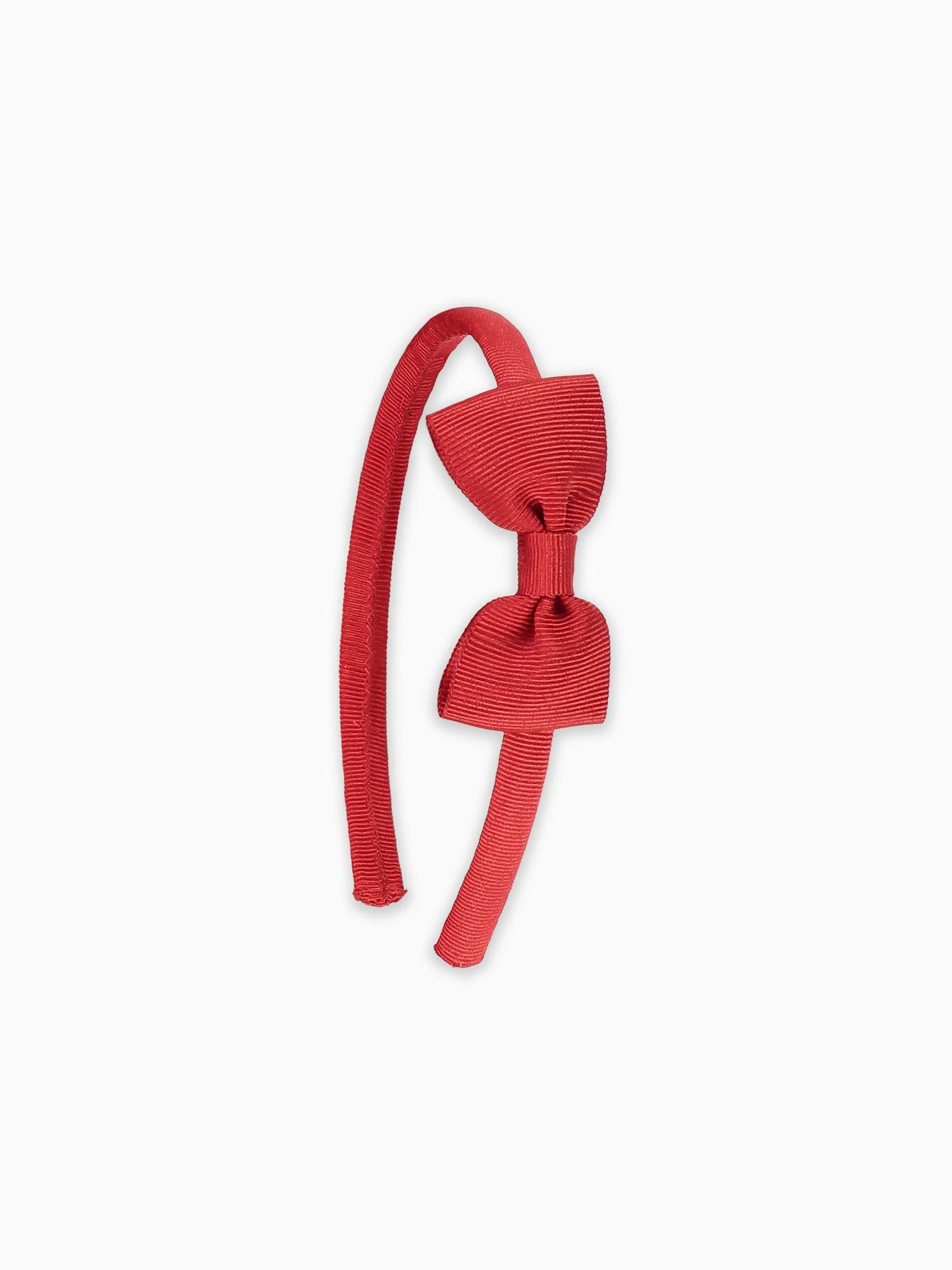 Red Small Bow Girl Headband | La Coqueta