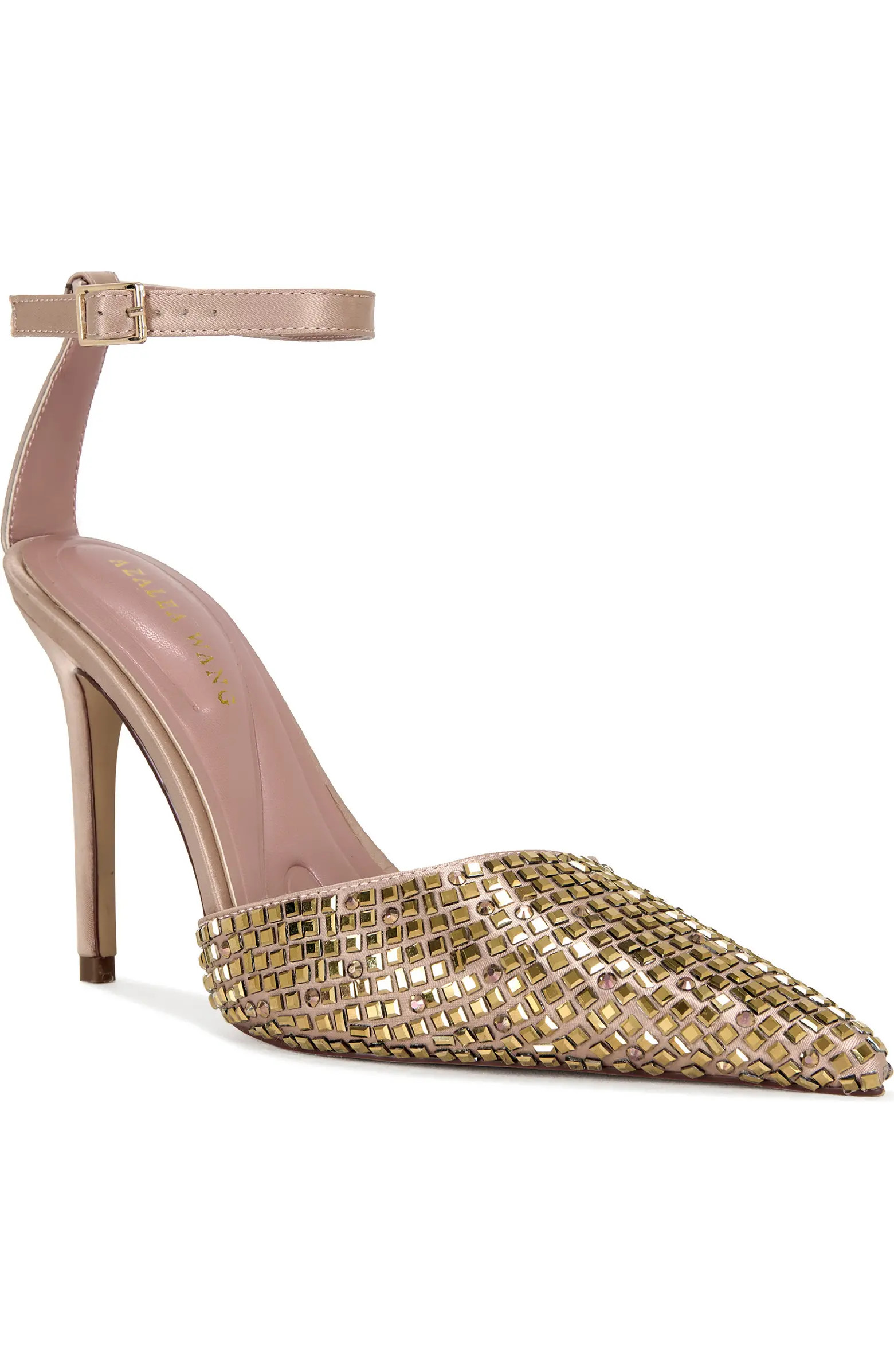 Waraia Ankle Strap Pointed Toe Pump (Women) | Nordstrom