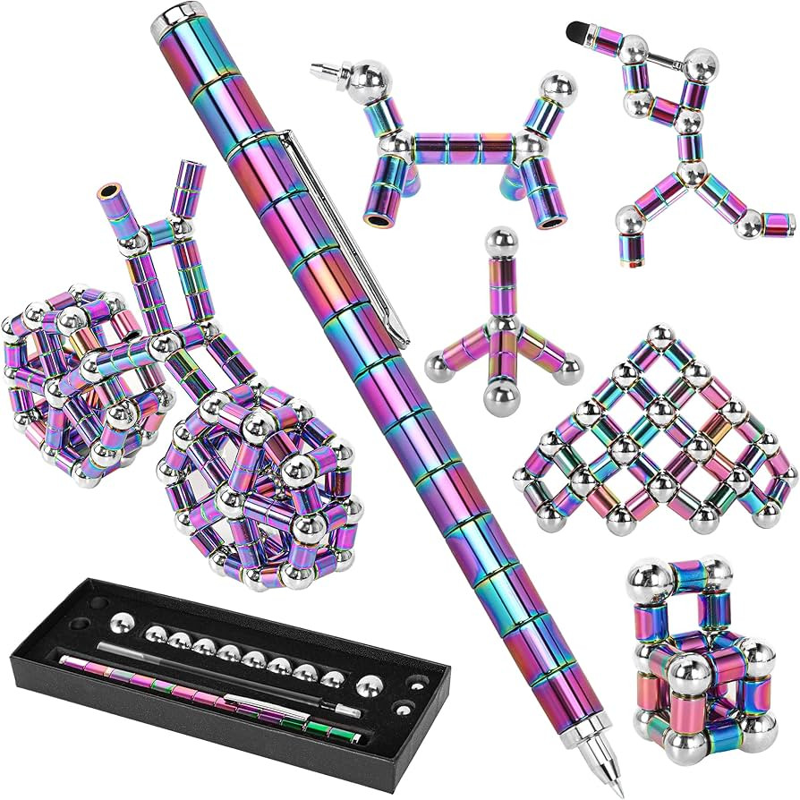 Fidget Pen Magnet Toys Fidget Toys Magnetic Pen Funny Pens Gifts for Teen Boys Teen Girls Gifts f... | Amazon (US)