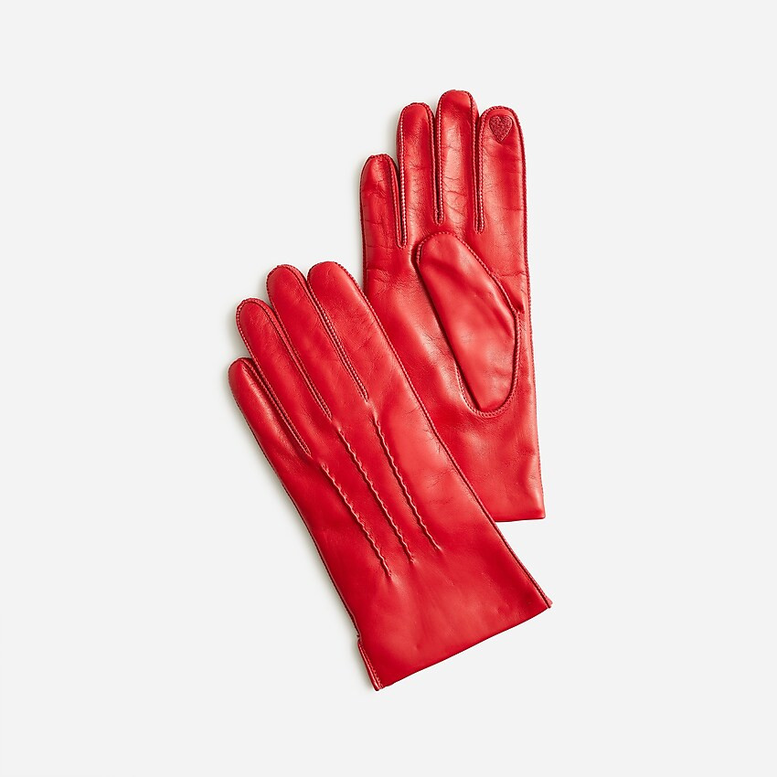 Italian leather touchscreen gloves | J. Crew US