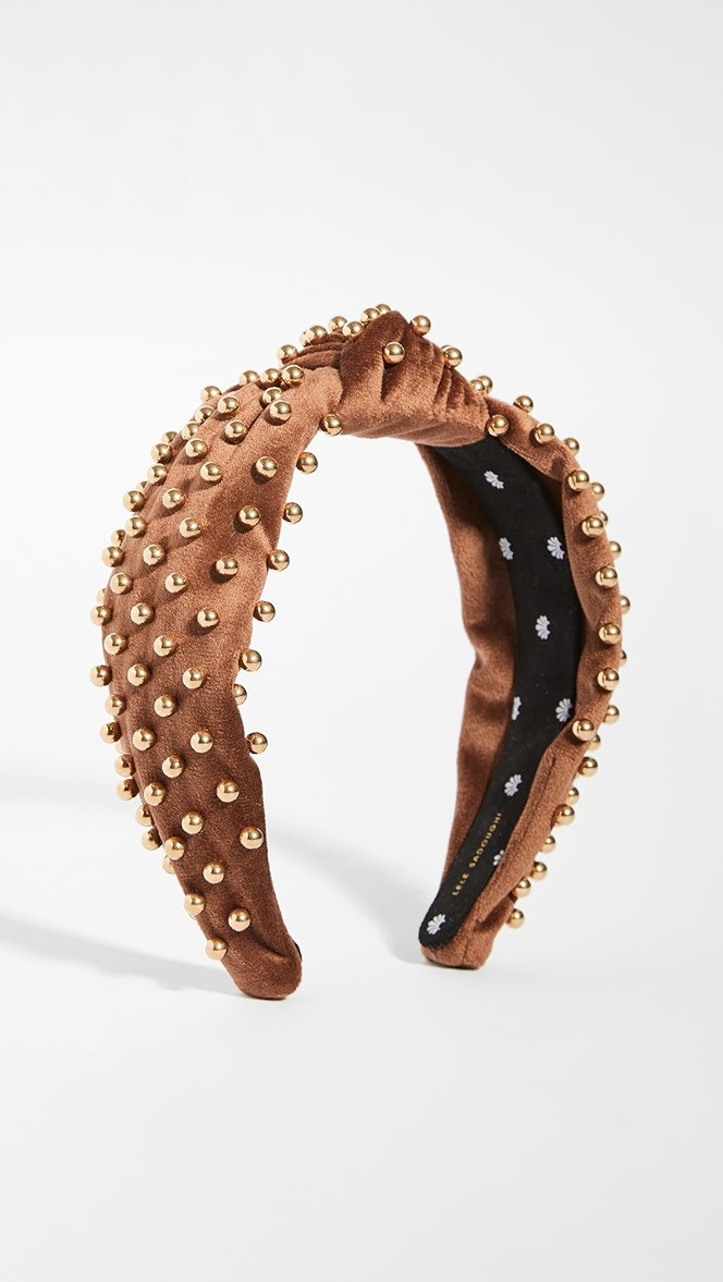 Velvet Embellished Headband | Shopbop