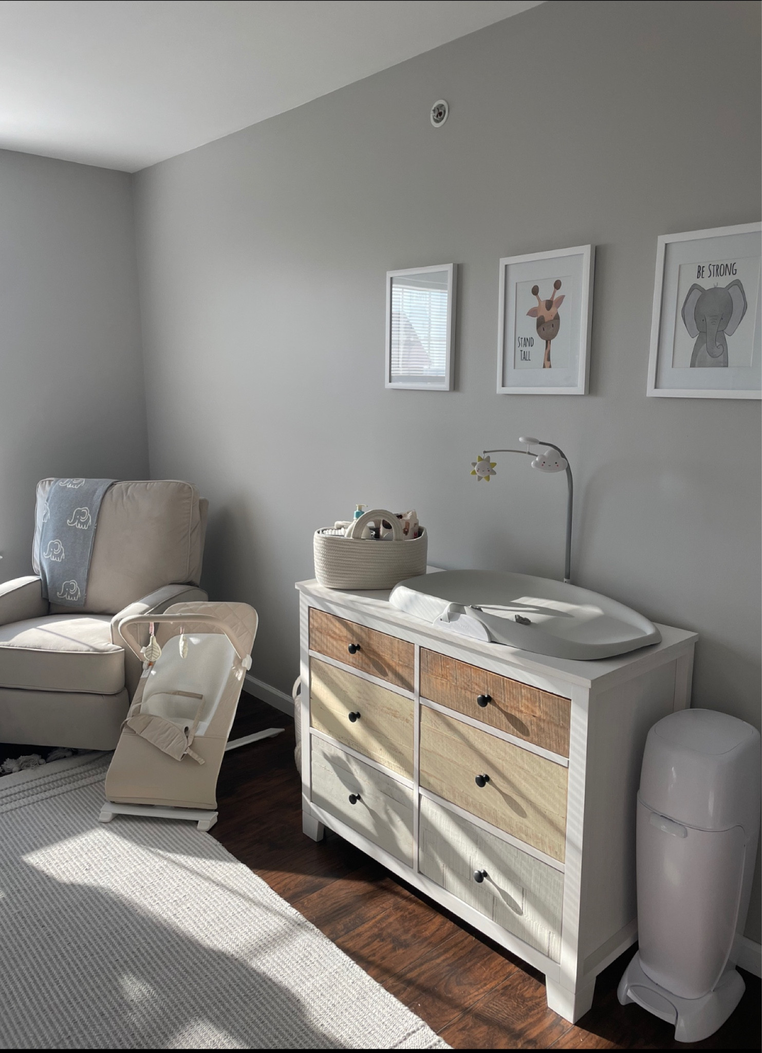 Neutral nursery! Has everything you need for a newborn/infant 🤍🫶 

#LTKhome #LTKkids #LTKbaby