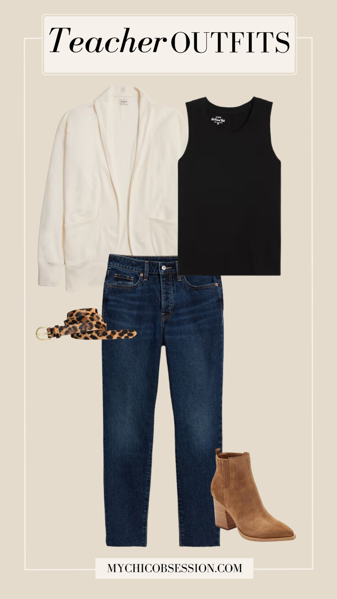 Looking for teacher outfits as you head back to school? This teacher outfit idea is fashionable and easy to wear!

tank, cardigan, ankle boots 

#LTKWorkwear #LTKBacktoSchool