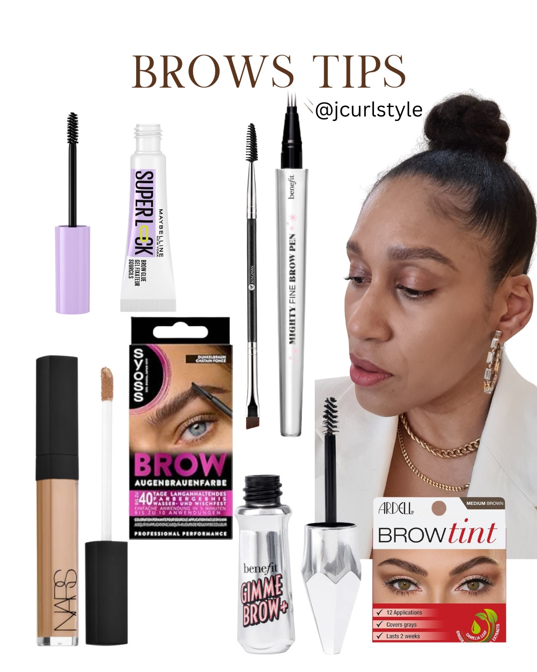 Doing my brows before makeup makes everything so much easier.
First, I fluff and brush them into place. Then I apply brow gel for hold and press them down to create that laminated effect. Next, I add hair-like strokes to fill in any sparse areas.

I finish by cleaning up the bottom and the top of the brows — and that’s how I get brows looking thick, lifted, and natural every time.

#browtutorial #naturalmakeup #fluffybrows #makeuptips #beautyroutine 

 #LTKselfcare #LTKOver40 #LTKBeauty