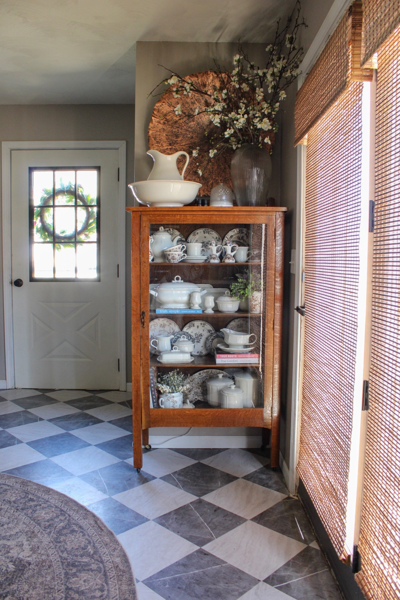 I found this dining room display cabinet at a local thrift store. It’s been one of my favorite finds, but luckily for you… I also found a super similar accent cabinet that is available online!

Most of my serveware is also antique finds

Glass Front Cabinet | Vintage Modern Furniture | Dining Furnituree

#LTKHome