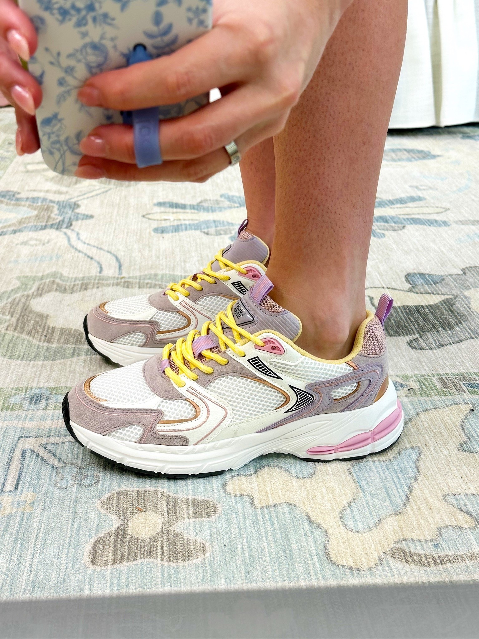 OBSESSED with these new sneakers!! So comfortable and the colors are adorable!

#LTKfitnessgoals #LTKgrwm #LTKootd