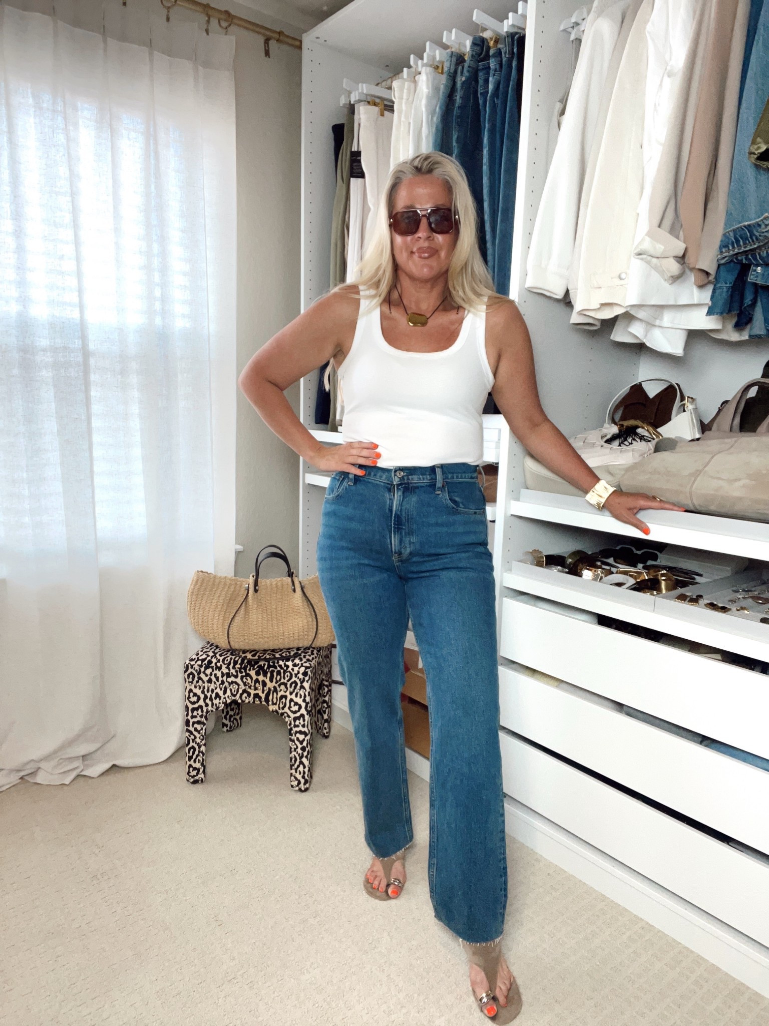  ✨Tap the bell and ❤️ for over 40 fashion, midlife style, midsize fashion and luxury looks for less. 

Extra 15% off DENIMAF

Outfit mistakes we are leaving behind… Episode 3 👖✨

Wearing 31 short, size up if in between sizes and opt for shirt for under 30" inseam.

If your jeans pinch, pull, or make you dread sitting down — it’s time for an upgrade.
Midlife bodies. Midsize curves. Lower belly. All DESERVE jeans that fit and flatter. ❤️

These 3 Abercrombie jeans are changing the game:
📏 90s High-Rise Straight – legs for days + smooths the lower belly.
💃 90s High-Rise Relaxed – waist definition without the squeeze.
⚖️ Mid-Rise Bootcut – balances proportions, hugs curves perfectly.

💥 ALL are on major sale right now.

👑"Helping you look good, feel good!" - Lindsey Denver


#abercrombie Over 40 mom, over 50, midlife, midsize fashion, size 10, size 12, size 8, ootd, perimenopause, gen X, body confidence, over 45, outfit inspiration, mom outfit 

Follow my LTK @Over40andmidlife on the @shop.LTK app to view this post and get my exclusive app-only content!

#liketkit #LTKFindsUnder100 #LTKOver40 #LTKMidsize
@shop.ltk
https://liketk.it/5kZgs