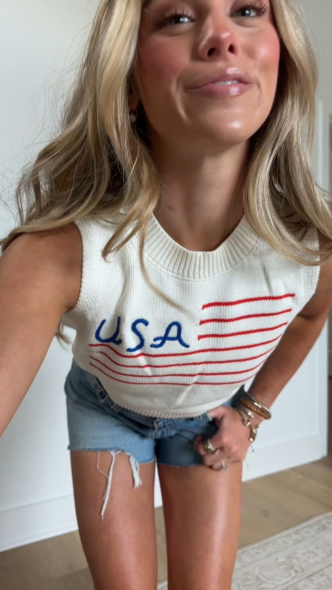 Amazon size small Tankaneo Womens American Flag Crop Tank Tops High Neck 4th of July Patriotic Summer Sleeveless Shirts Sweater Vest. 

if you need a forth of July outfit how cute is this flag sleeveless sweater I love the cropped fit too 🤭 amazon find!!  

#forthofjuly #forthofjulyoutfit #americanflagsweater #amazonfashionfinds #founditonamazon @Amazon Fashion

#LTKootd #LTKSaleAlert #LTKSeasonal