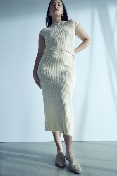 Rib-knit Skirt | H&M (US + CA)