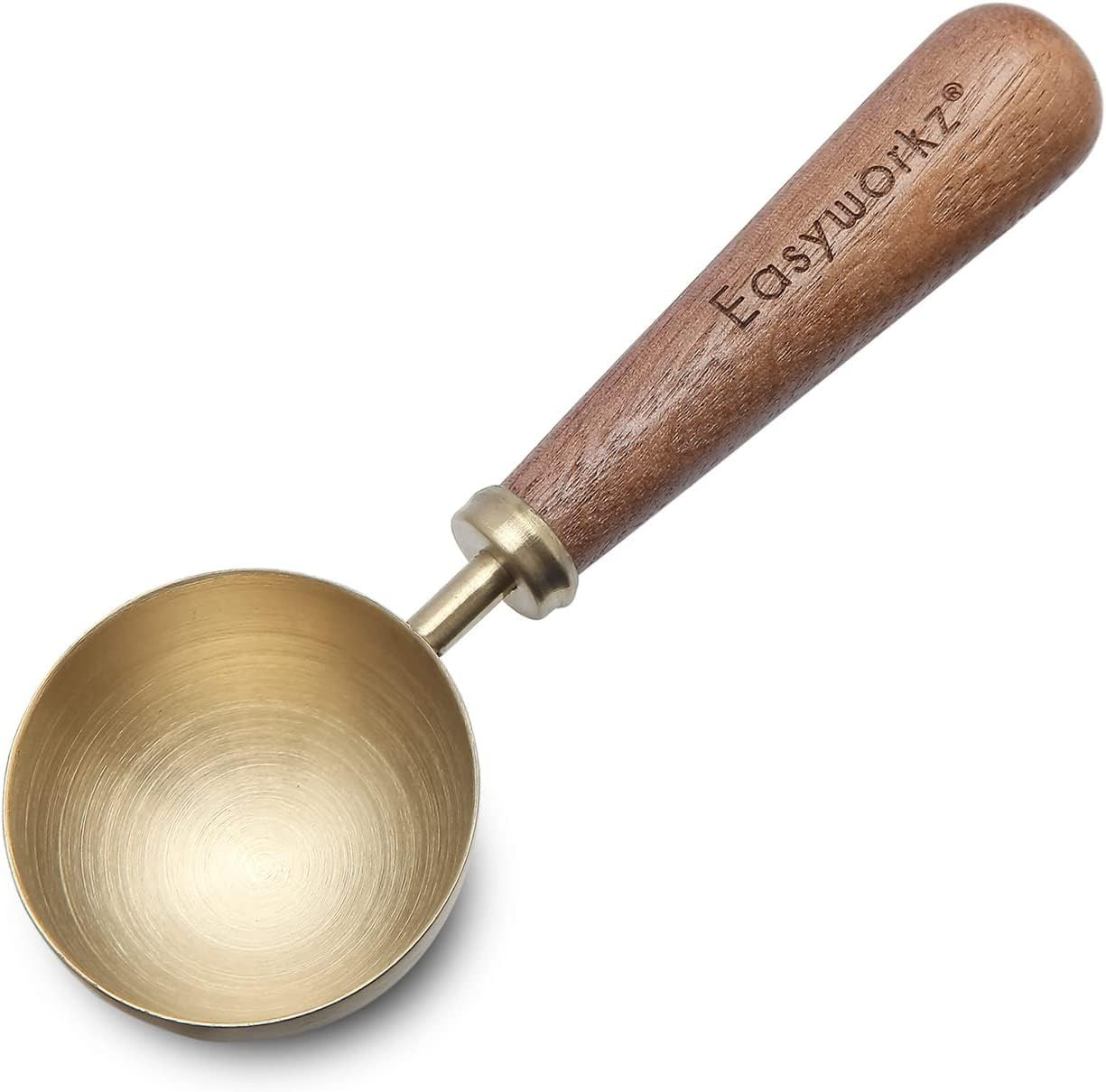 Easyworkz Retro Stainless Steel Coffee Spoon With Black Walnut Handle,10g - Measuring Spoon (Brus... | Amazon (US)
