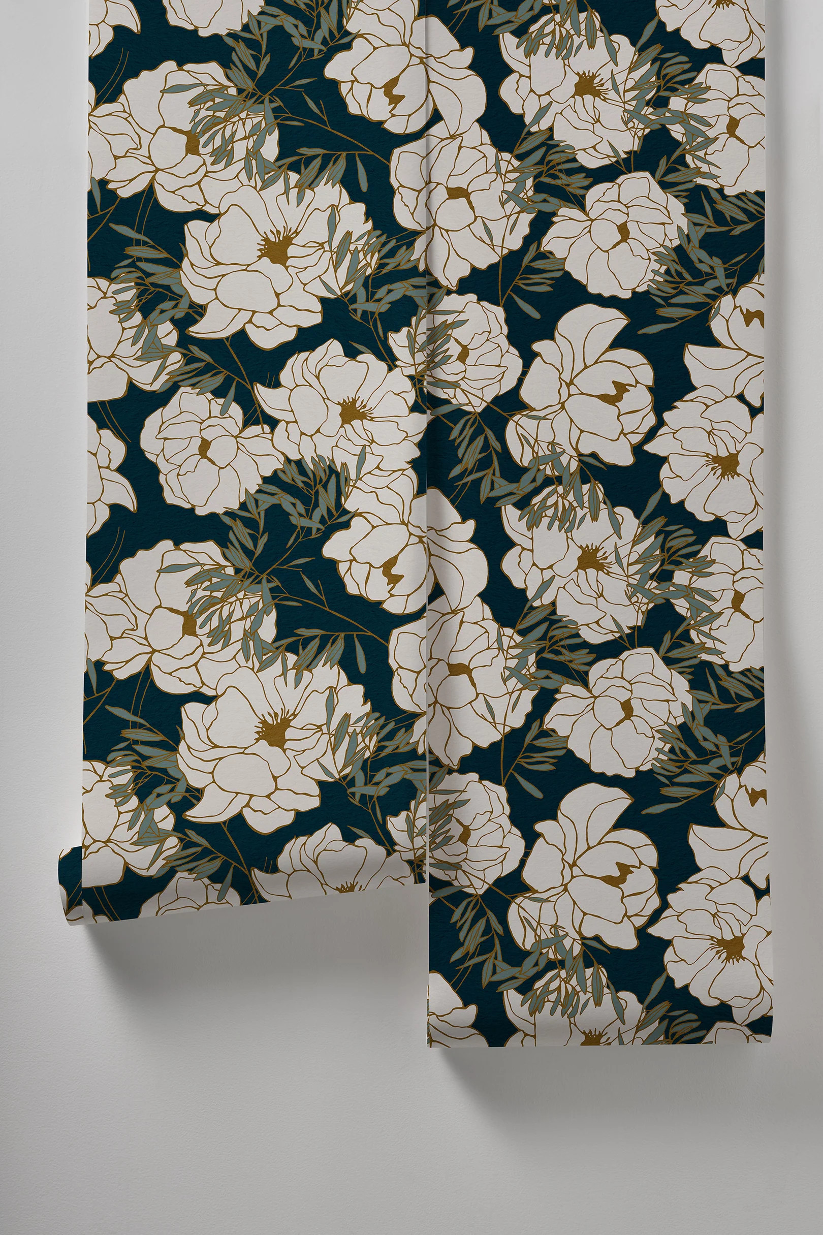 Olivia Peacock | Artist Series Peel & Stick Wallpaper by Artscape | Made in Sweden | Artscape